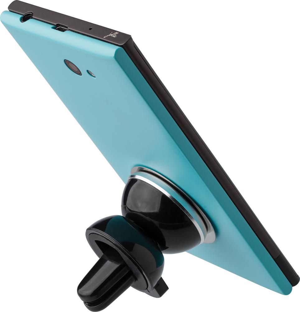 Sienna magnetische telefoonhouder voor in de auto, bedrukt met logo