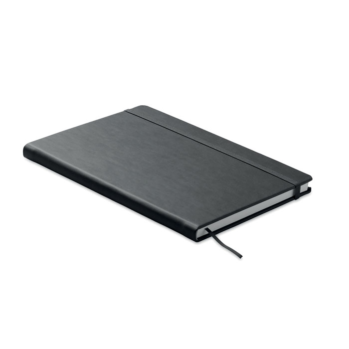 Gerecycled Notitieboek A5 met Elastische Sluiting - Boom