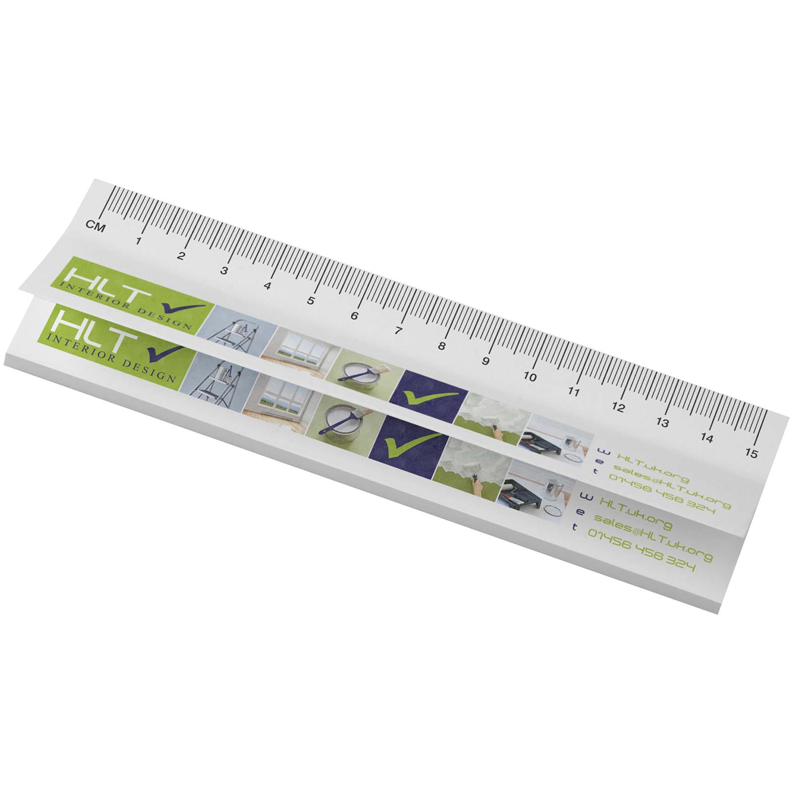 EcoMeet® Notitieblok met Liniaal - Aartselaar