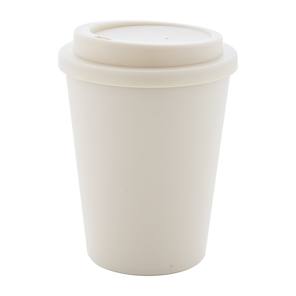 Peppulu thermobeker van dubbelwandig PP, 300 ml, met uw logo