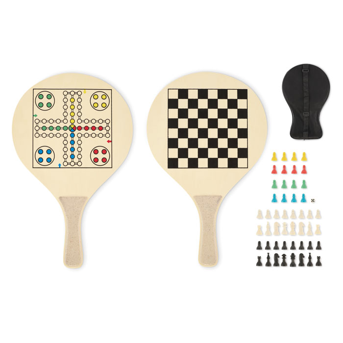 Strandrackets set bedrukken met logo