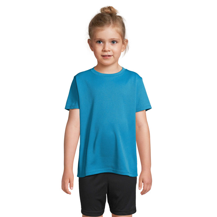 Snelle Sportshirt voor Kinderen - Izegem bedrukken met logo