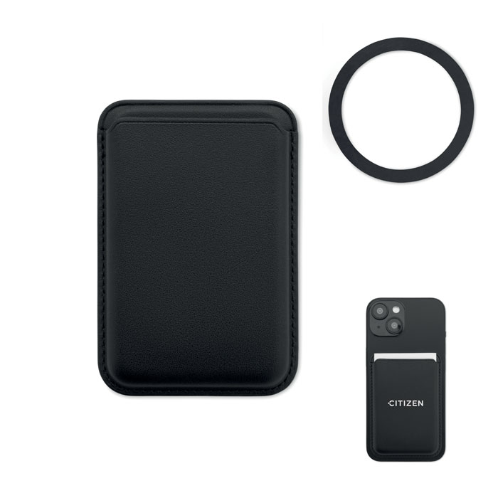 Magnetische creditcardhouder bedrukken met logo