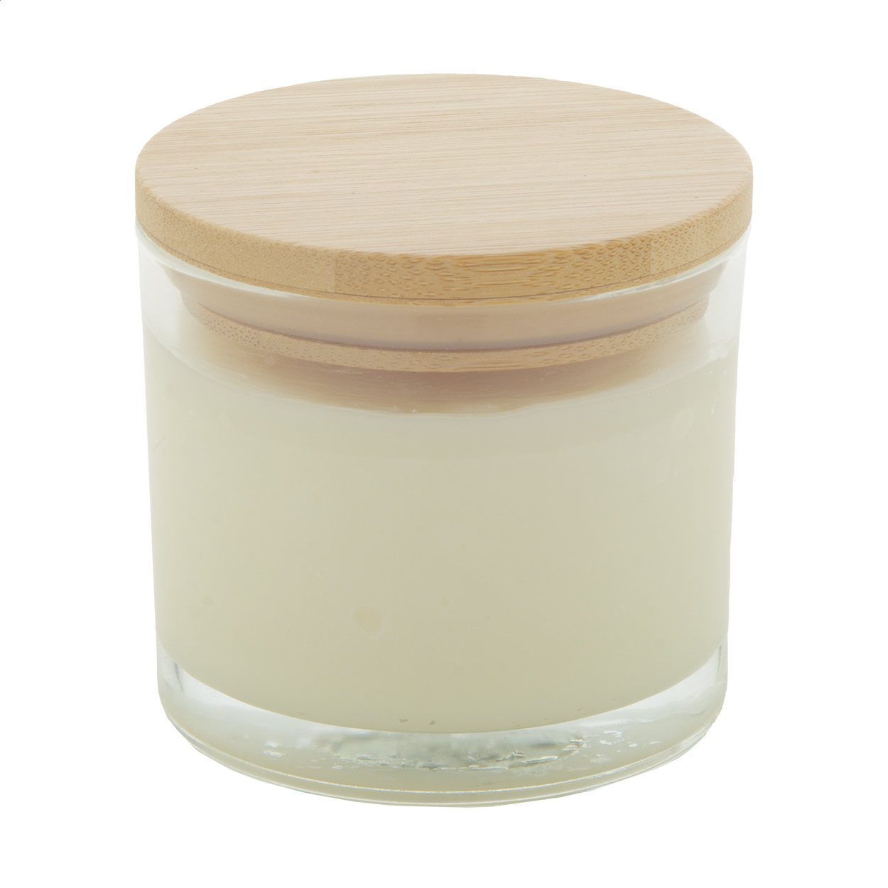 Mihama geurkaars met vanillegeur van plantaardige was, 95 g, met logo bedrukken met logo