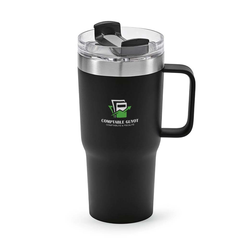 Mug Neman en acier inoxydable recyclé 580 ml