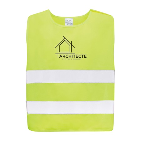 Kinderveiligheidsvest van gerecycled PET - Merksplas