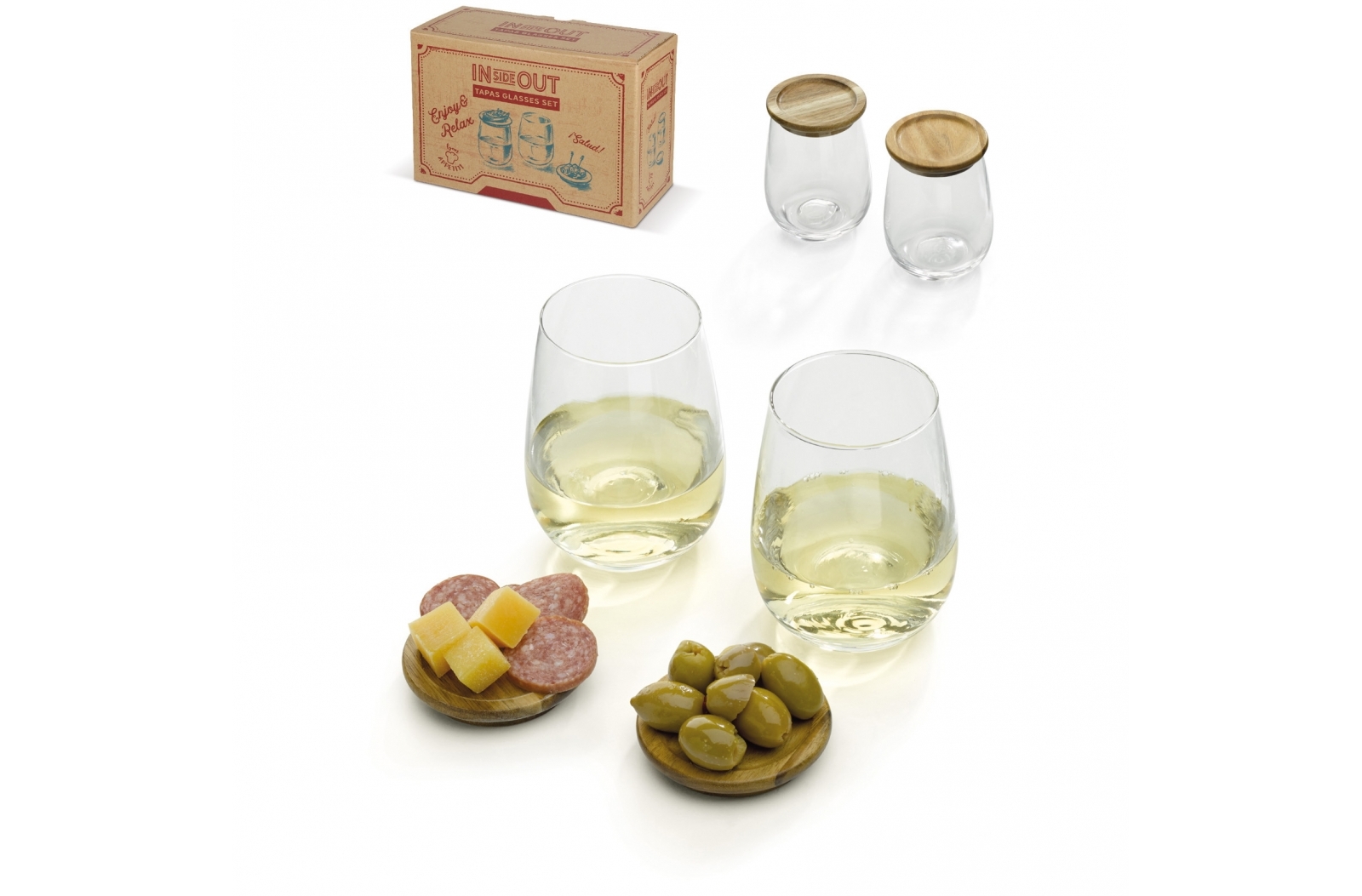 Tapas glazen set - Aarschot