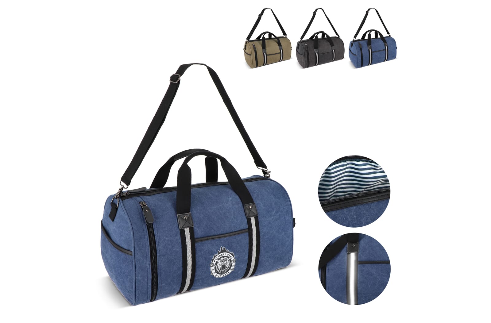 Eco Luxe Duffle Bag - Stabroek bedrukken met logo