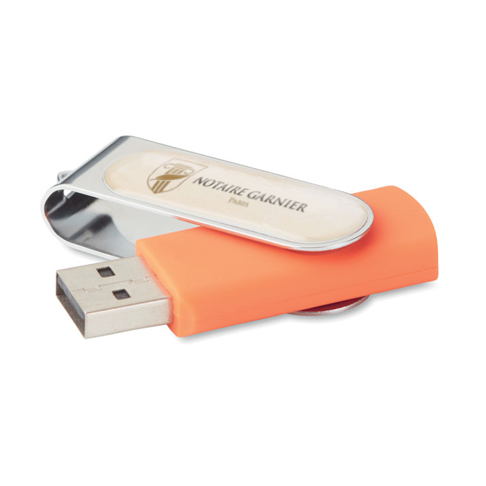 USB Flash Drive met Kleurrijke Doming - Brecht