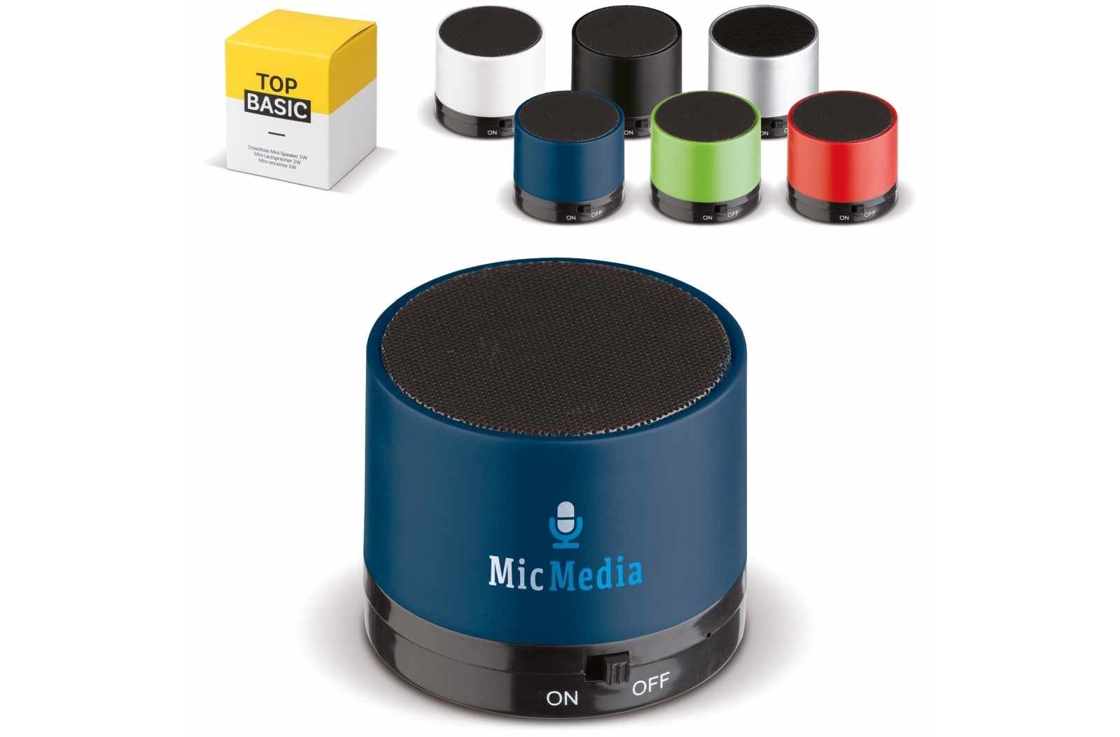 Draadloze Mini Speaker 3W - Hoeilaart