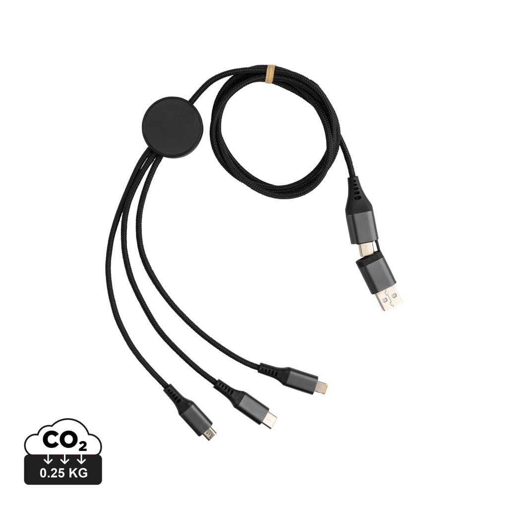 Verwisselbare Eco-Kabel 6-in-1 120cm - Bilzen