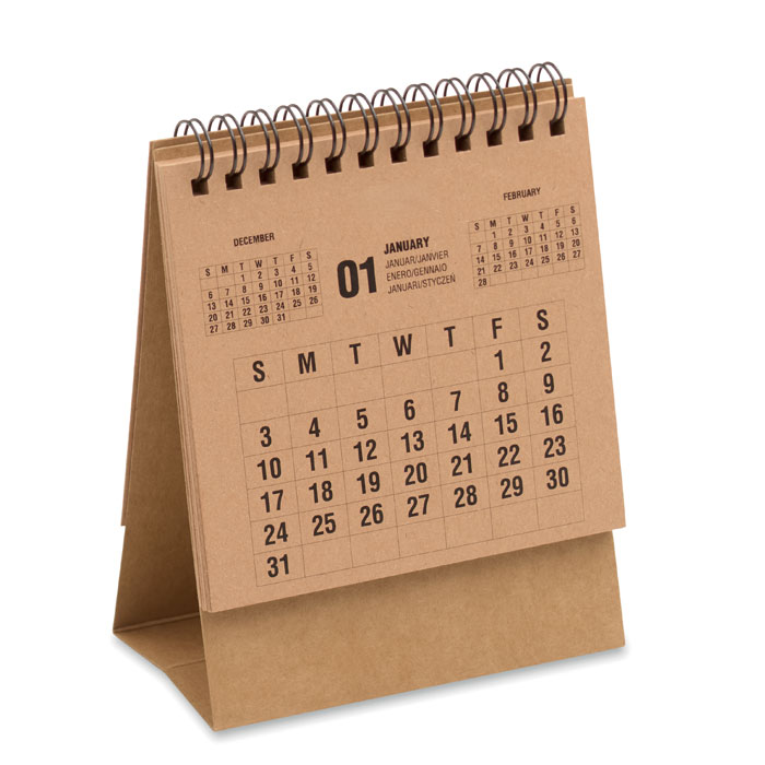 Bureaukalender voor 4 jaar