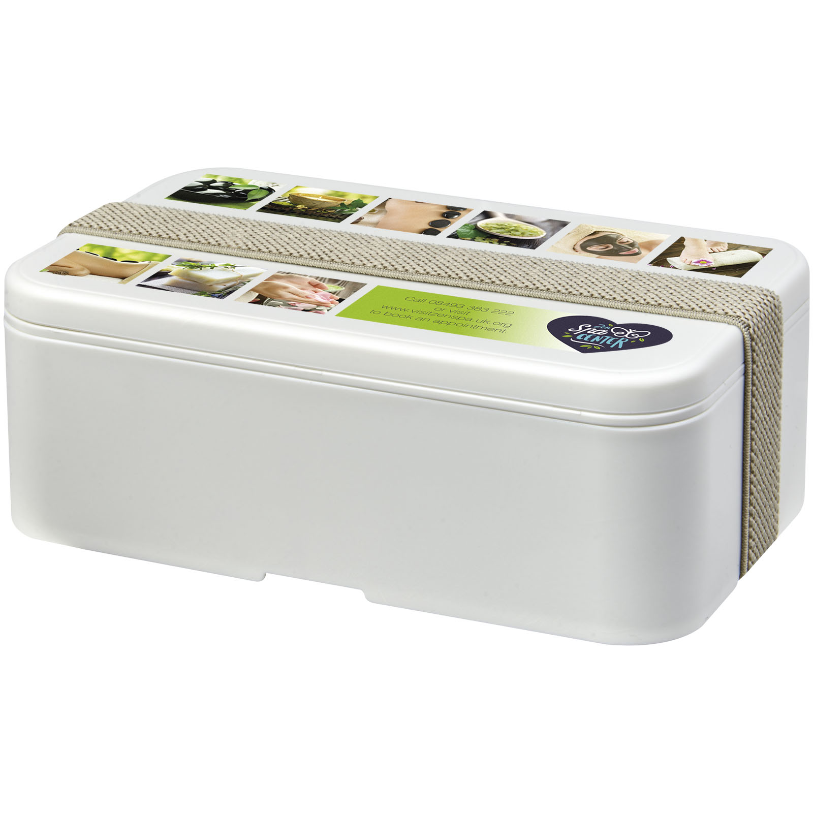EcoLunch 700 ml Enkel Laags Lunchbox - Wingene bedrukken met logo