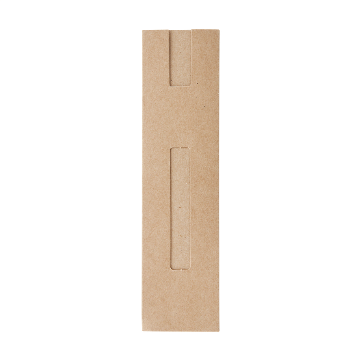 Kracar pennenhoesje van gerecycled papier voor 1 pen, met logo