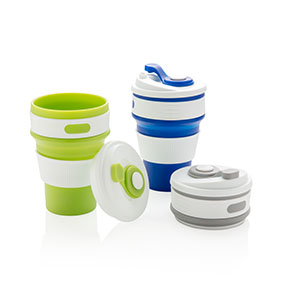 Opvouwbare siliconen beker - Lennik