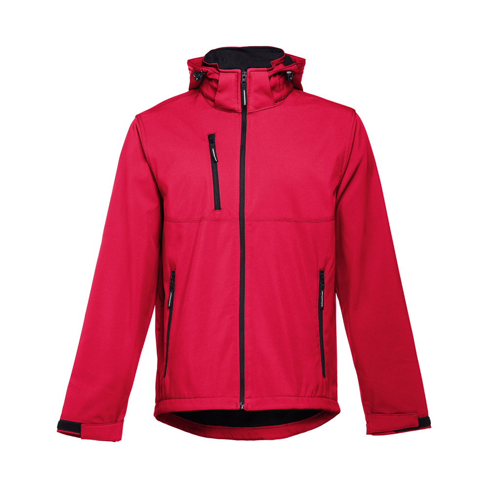 THC ZAGREB II. Softshell herenjas van polyester en elastaan