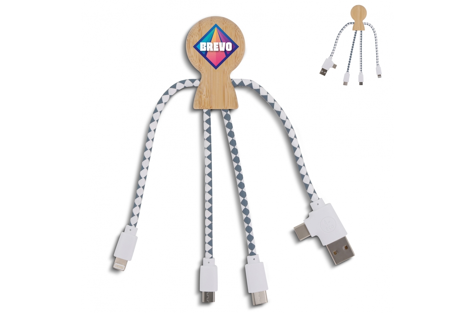 Bamboe Oplaadkabel - Baarle-Hertog