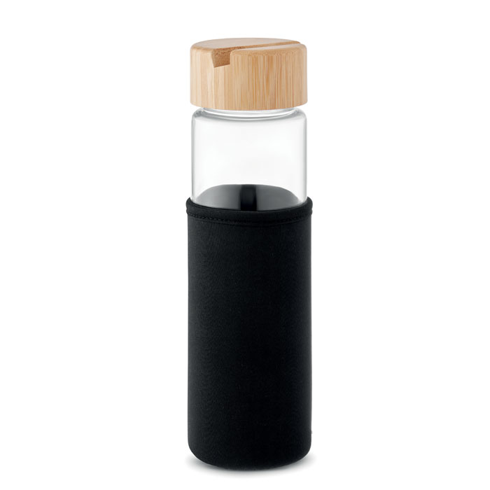 Glazen Fles Bamboe Deksel 600ml - Nazareth