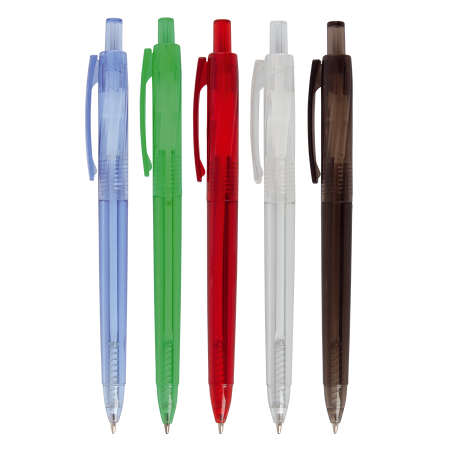 Transparante RPet Balpen - Genk