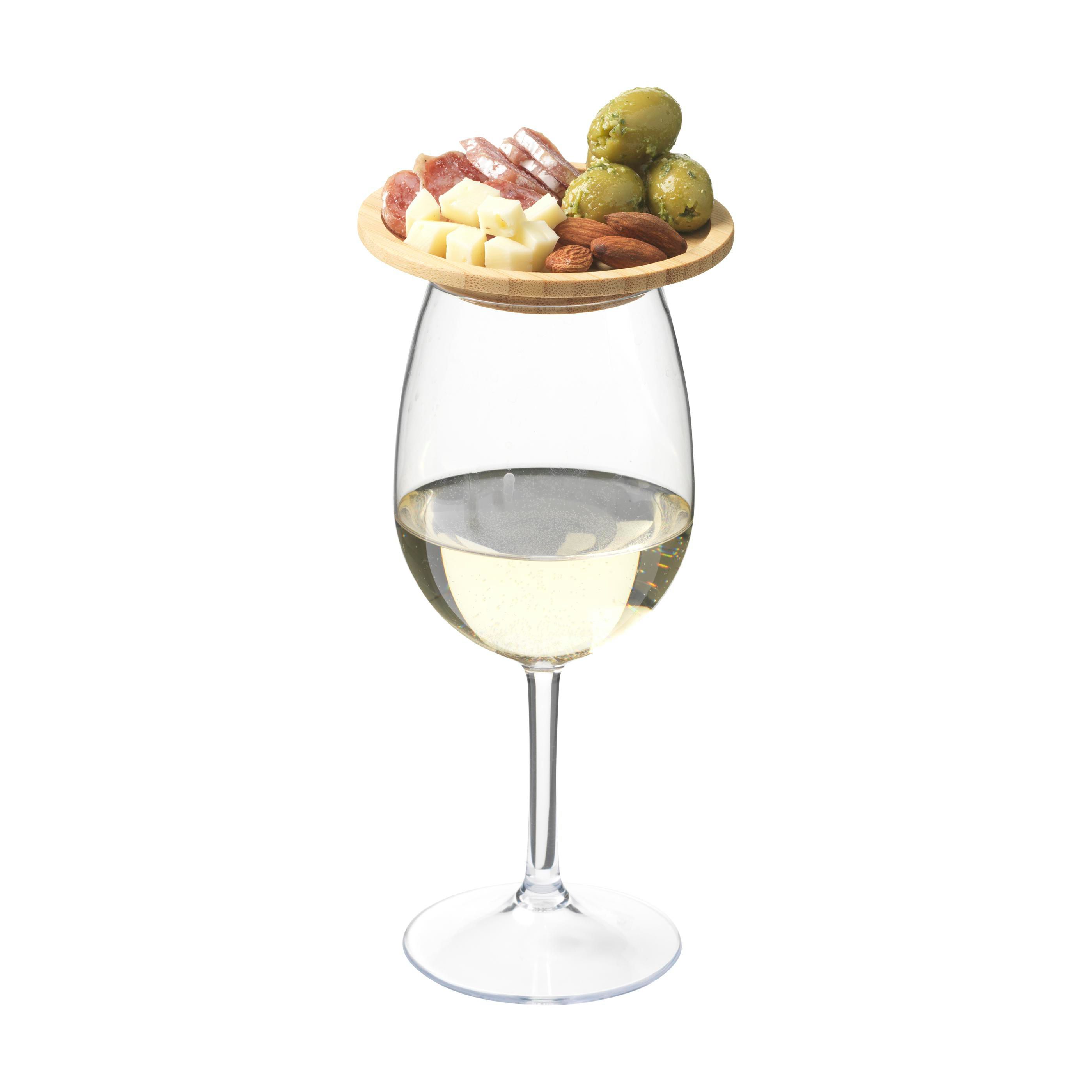 Bamboe Elegantie Wijnglas Topper - Olen