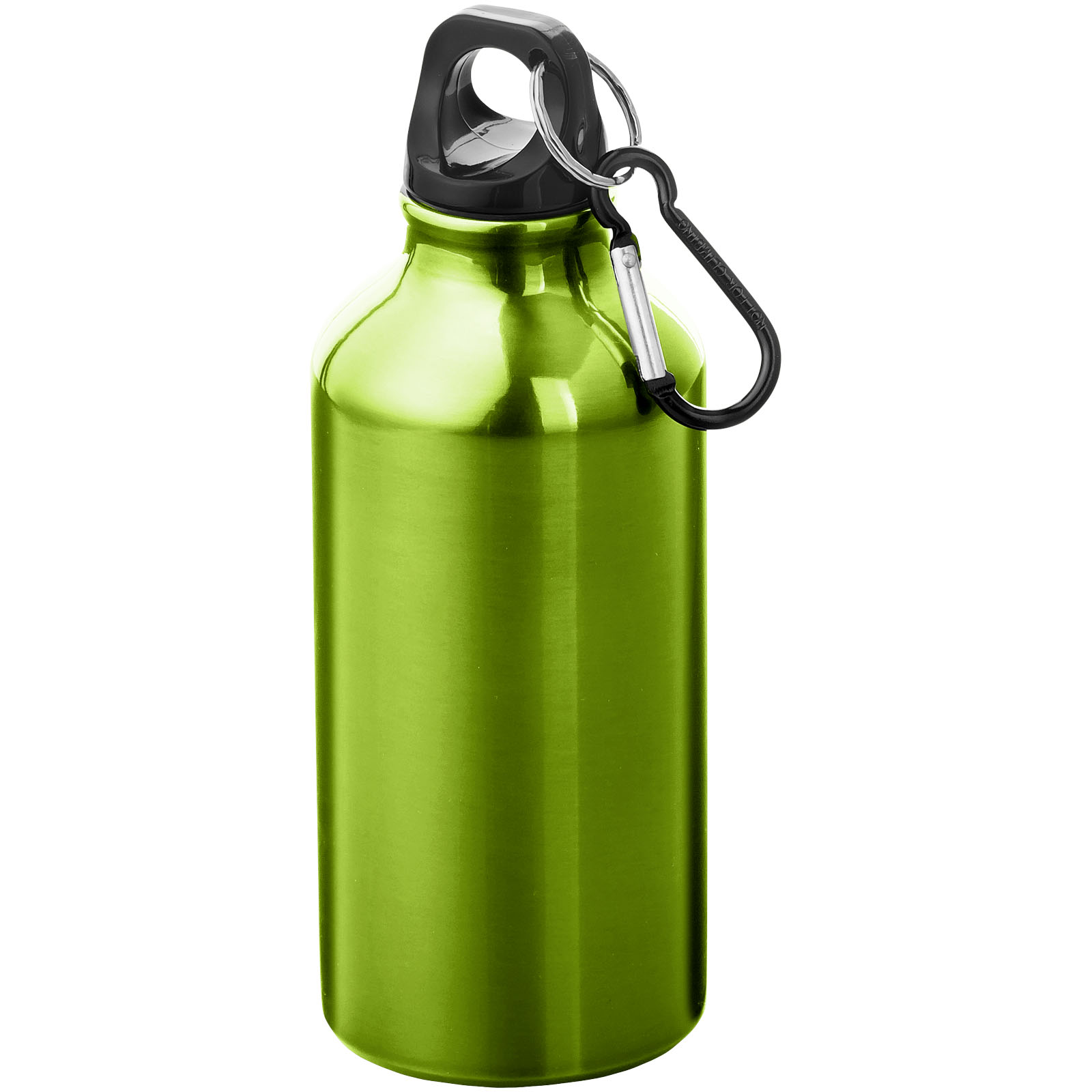 Aluminium Waterfles met Karabijnhaak 400 ml - Stroop