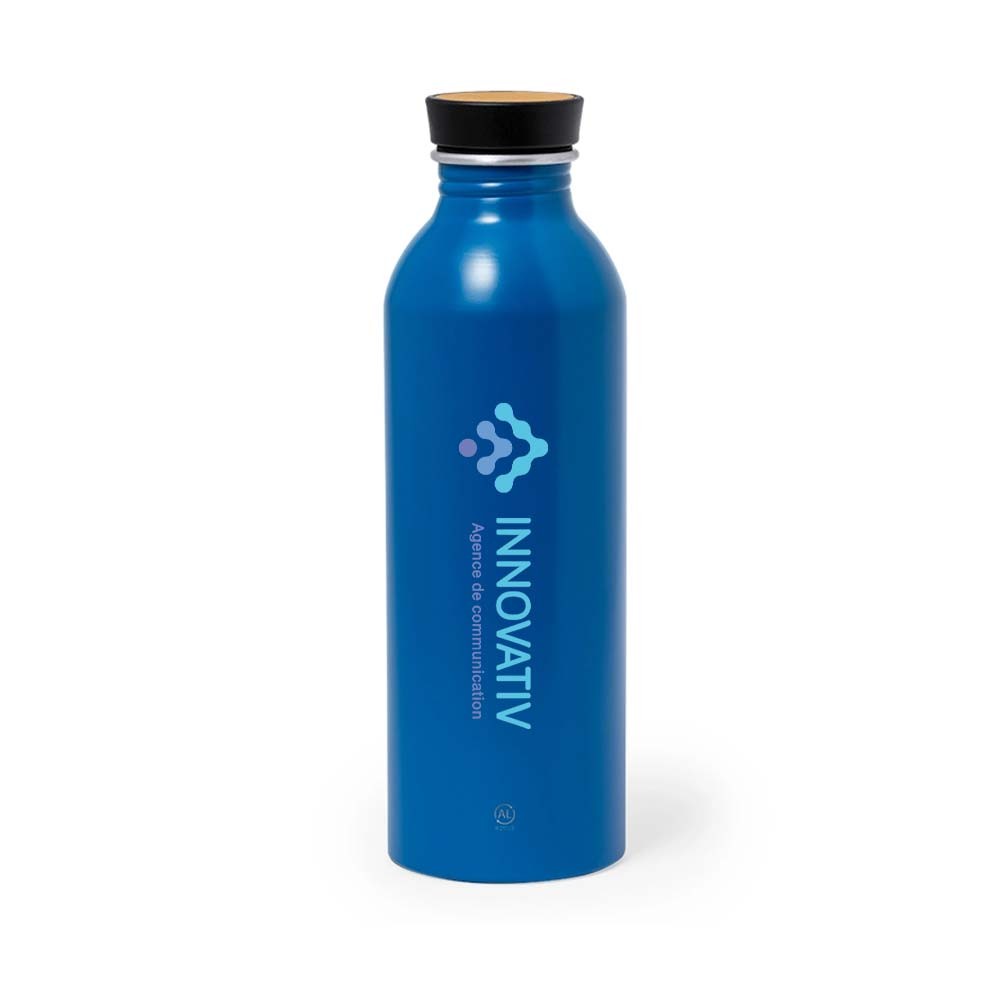 Stijlvolle Gerecyclede Aluminium Fles - Staden