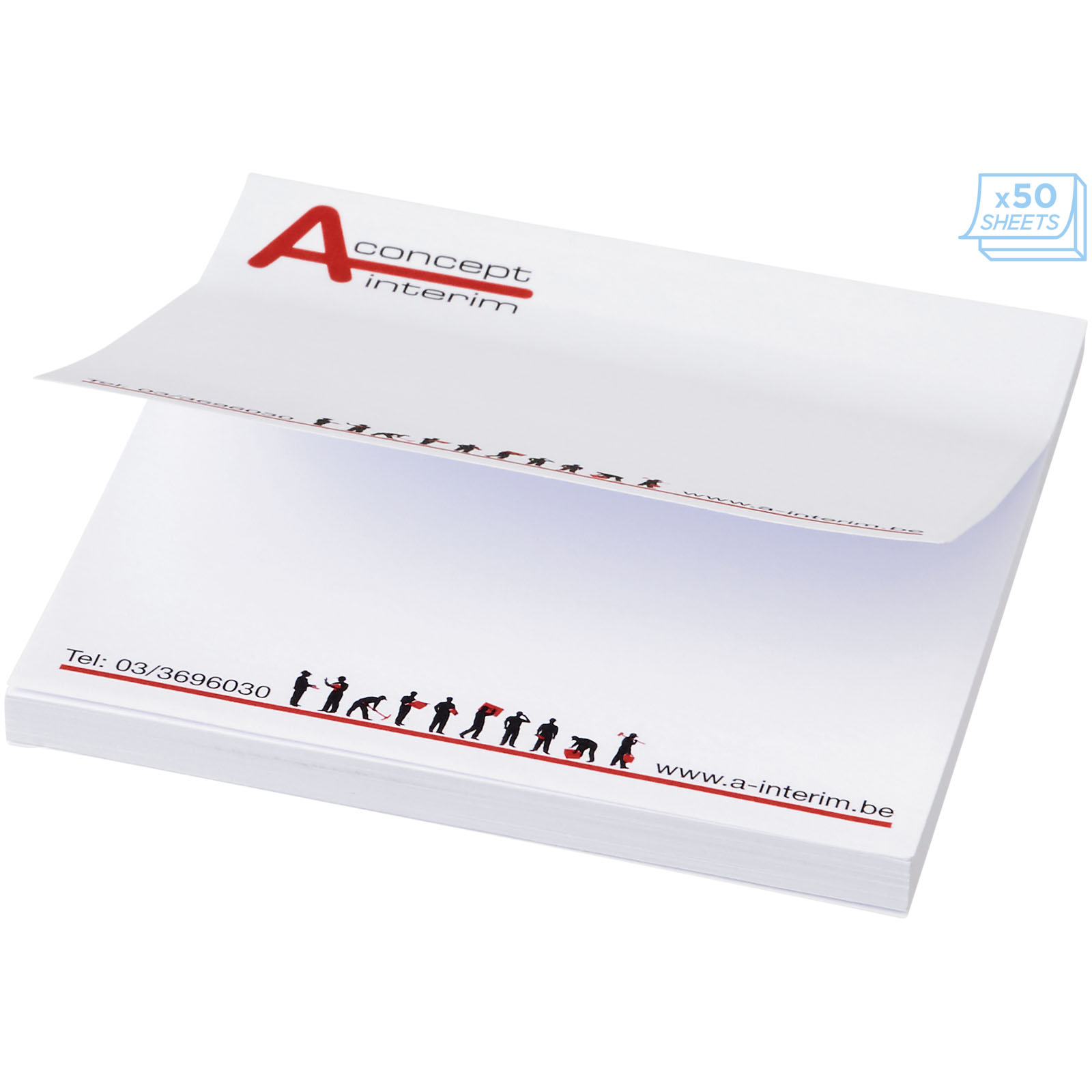 Kleefnotities 75x75mm - Middelkerke