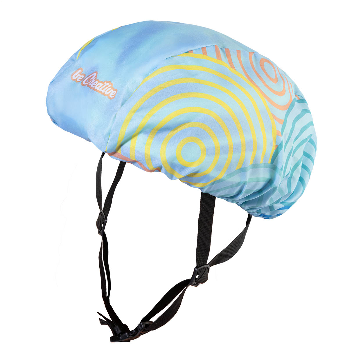 CreaHelm Ride op maat gemaakte fietshelmhoes bedrukken met logo