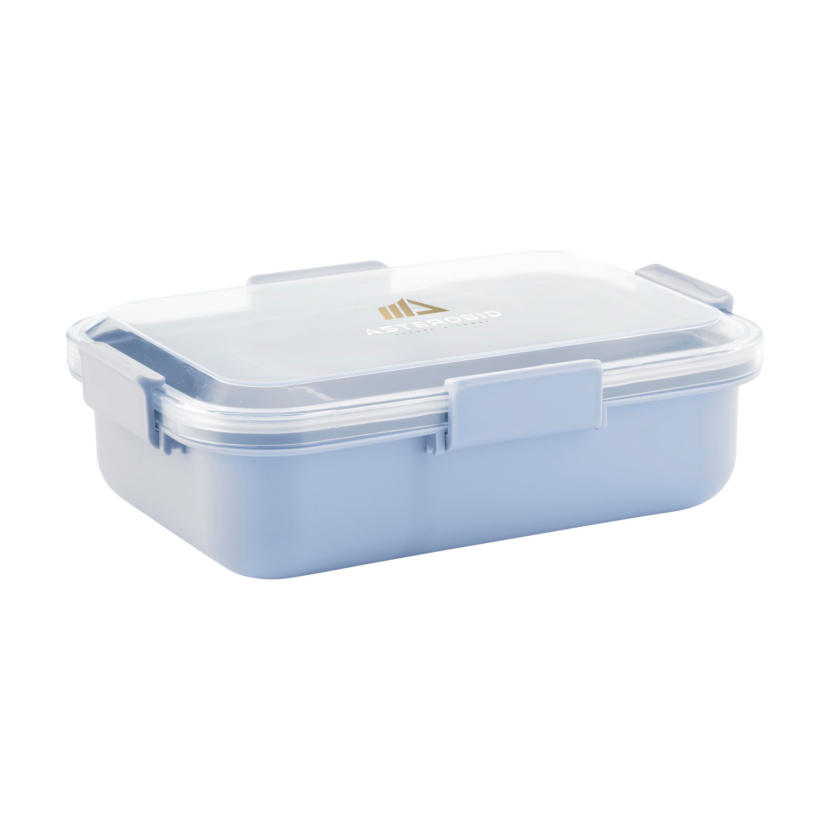 Everyday Lunchbox-to-Go 1 liter met 3 vakken, bedrukt met uw logo