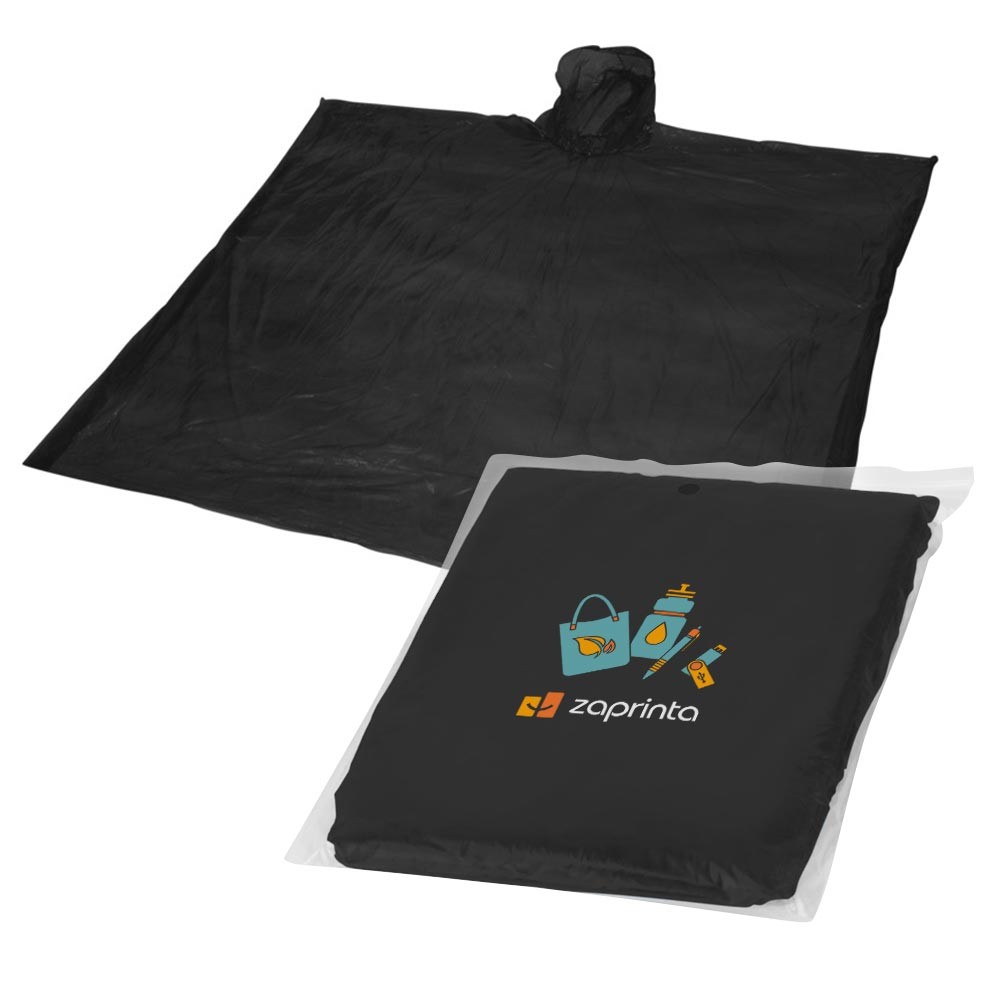 Wegwerp Regenponcho met Opbergzak - Vilvoorde