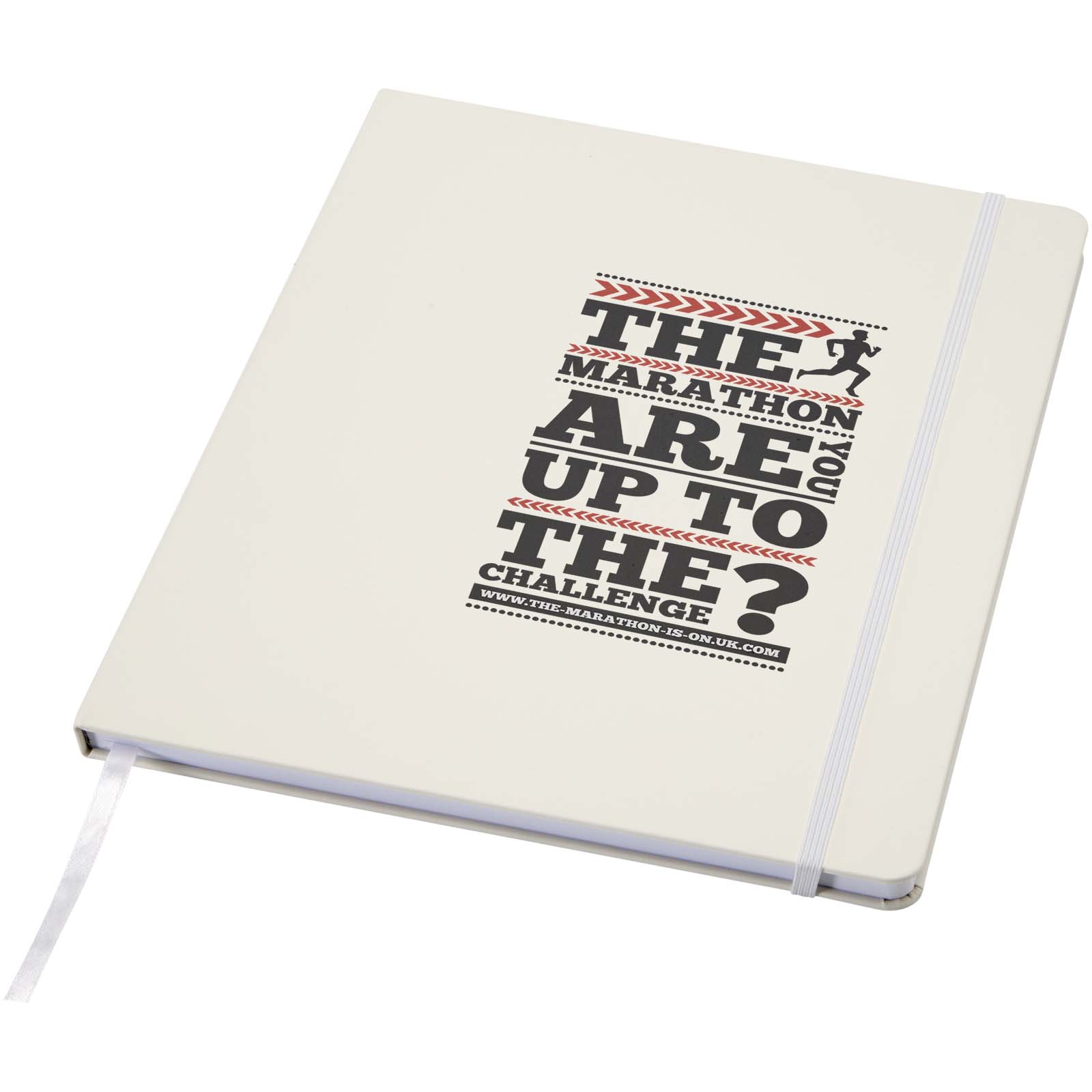 Spectrum A4 notitieboek met harde kaft bedrukken met logo