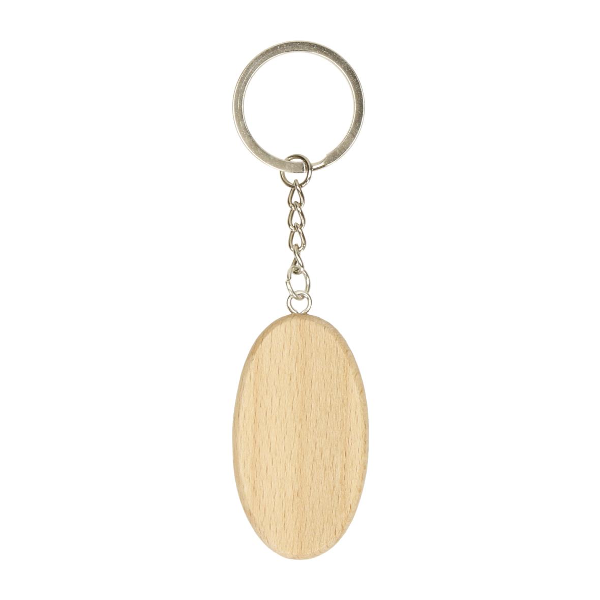 Ovale Sleutelhanger "Natuur" - Wijnegem
