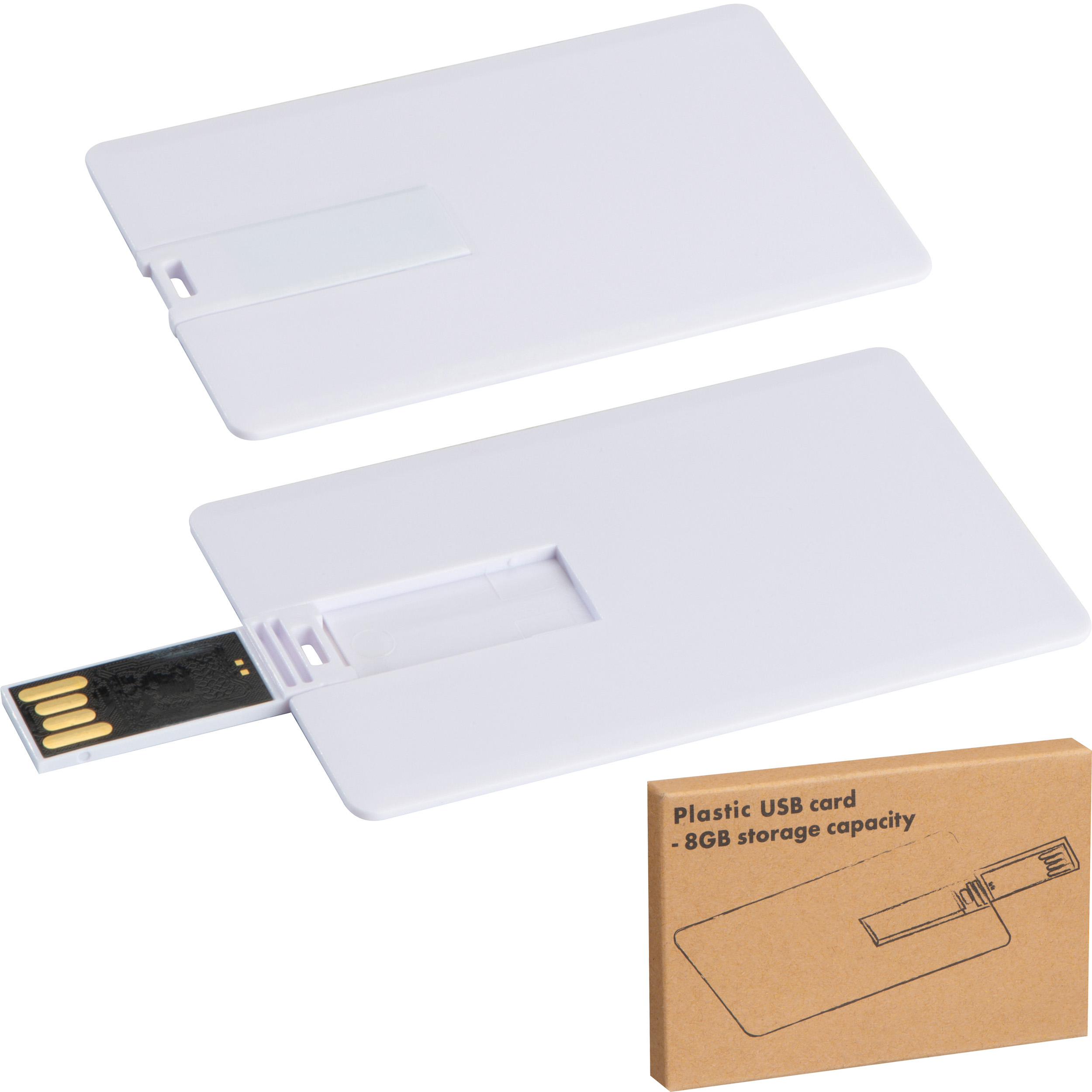 Platte 8GB USB-kaart - Sint-Denijs-Boekel