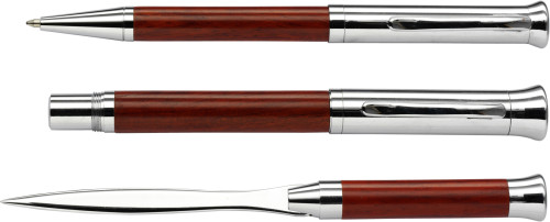 Rosewood schrijvenset - Leuven