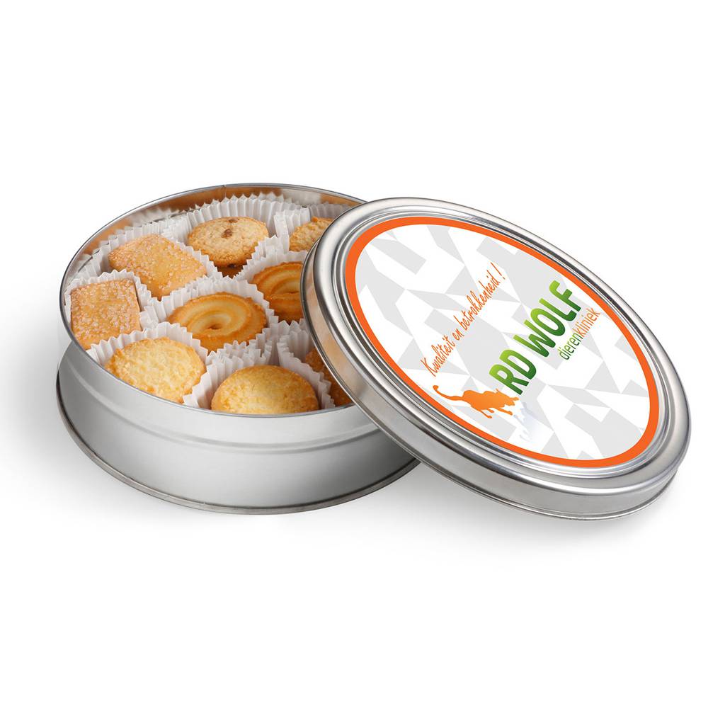 Ronde Koekjesdoos - Staden