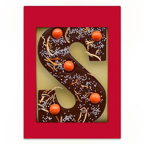 Luxe Sinaasappel Chocoladeletter - Aalst