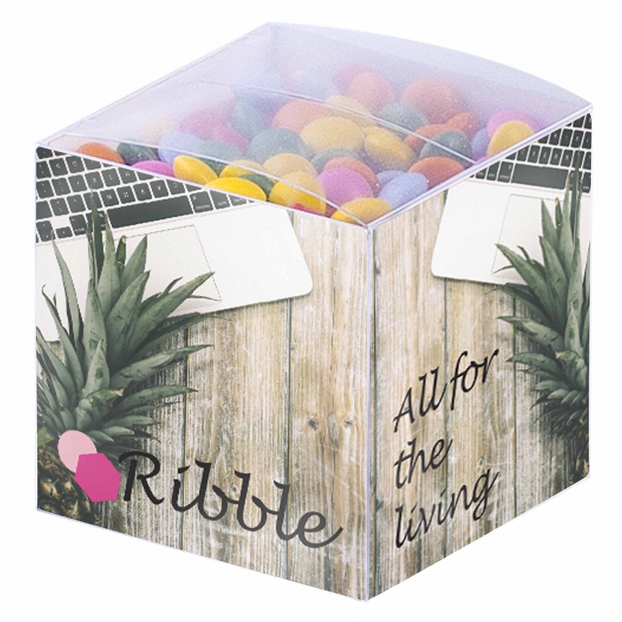 Transparante Kubus Mini Chocolaatjes - Langemark-Poelkapelle