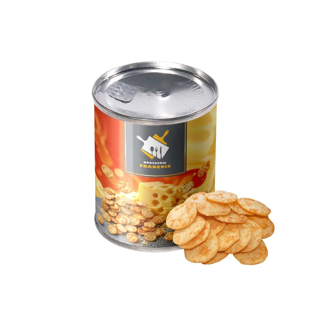 Zilveren Kaas Crackers Blik - Hoegaarden