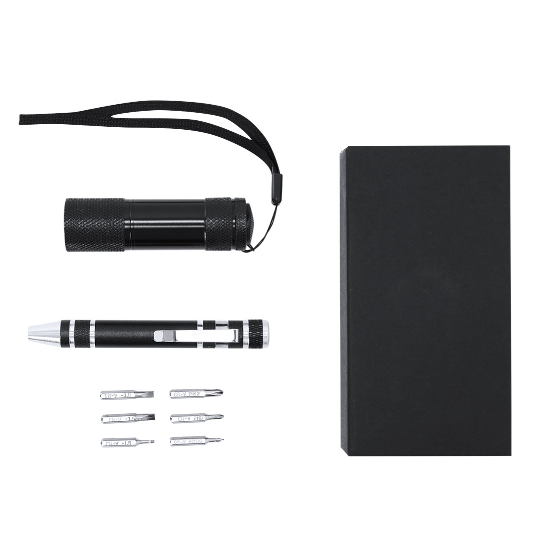 Multifunctionele Gereedschapsset met Zaklamp - VoorZwalm