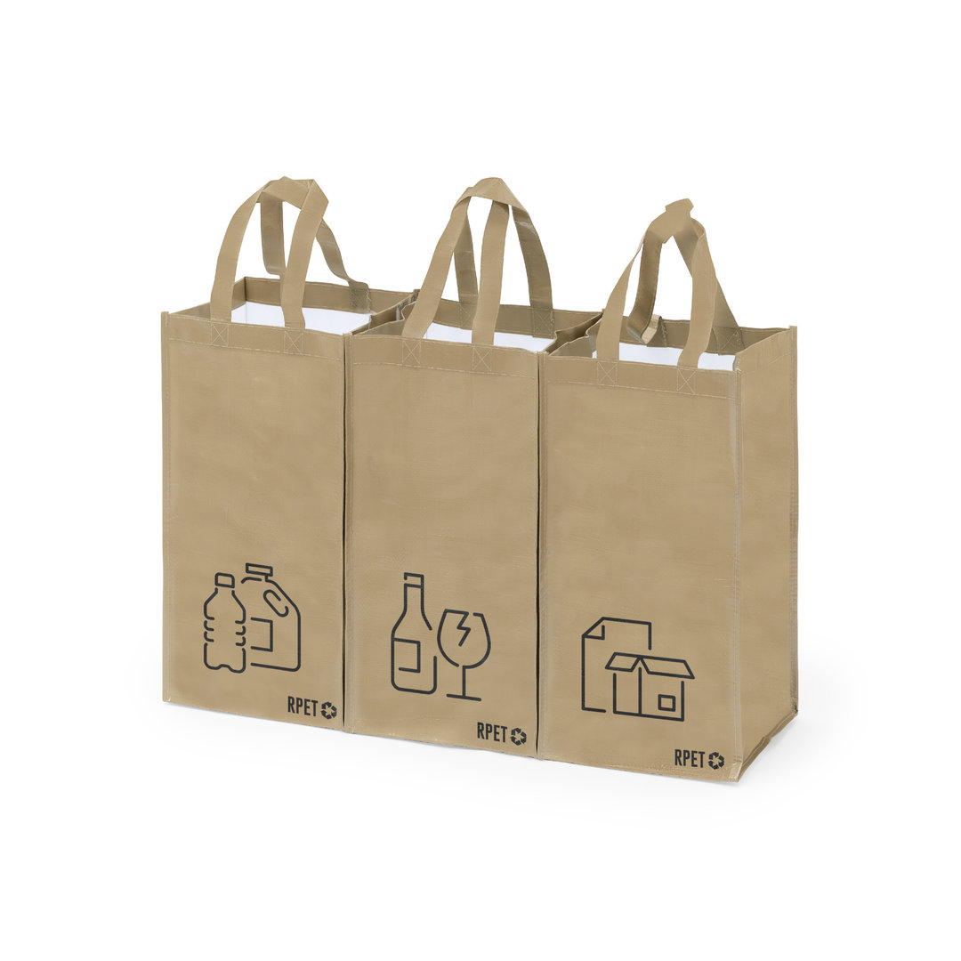 Duurzame Recycling Tas Set - Grimbergen