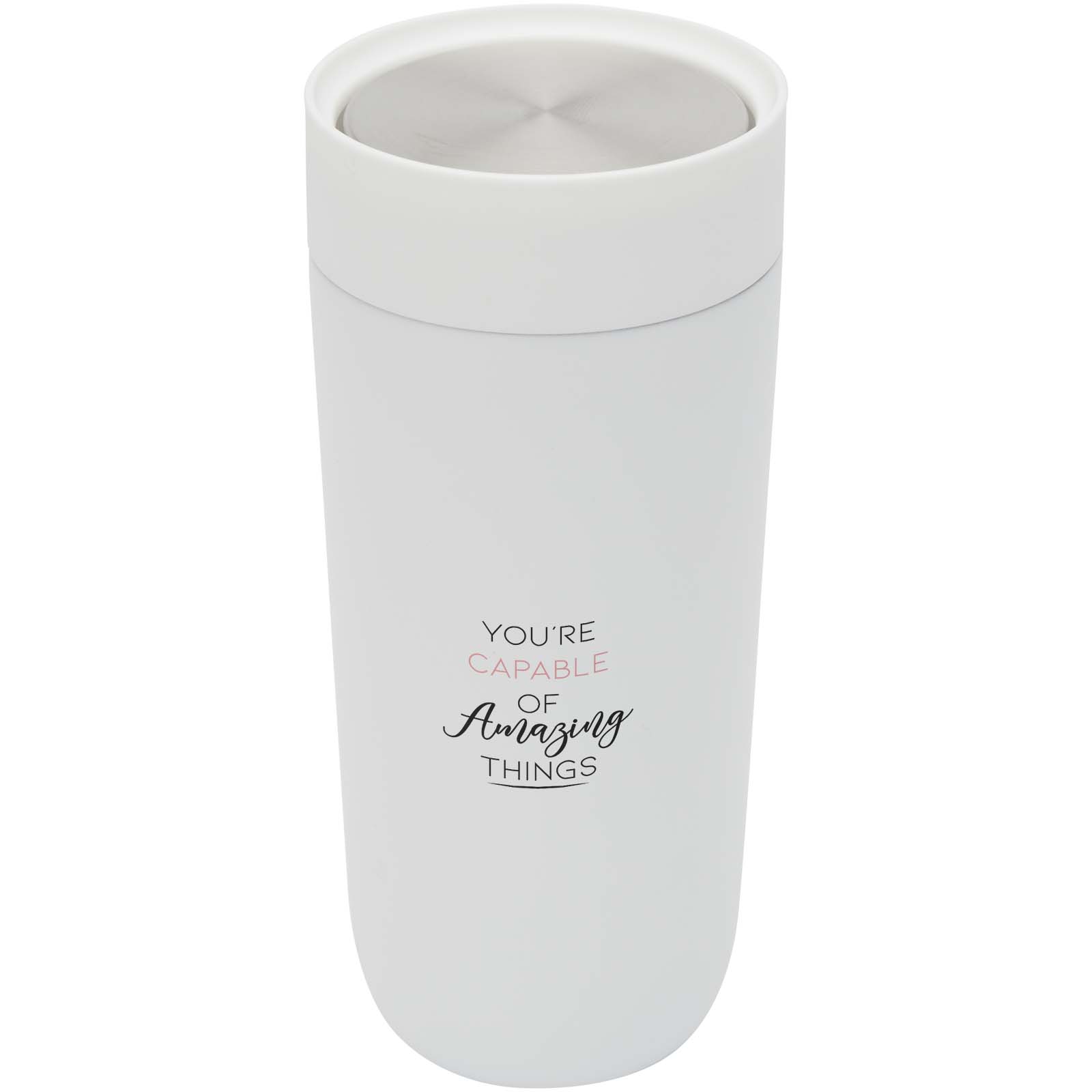 Camden Ceramisch Gevoerde Reistumbler - Lennik bedrukken met logo