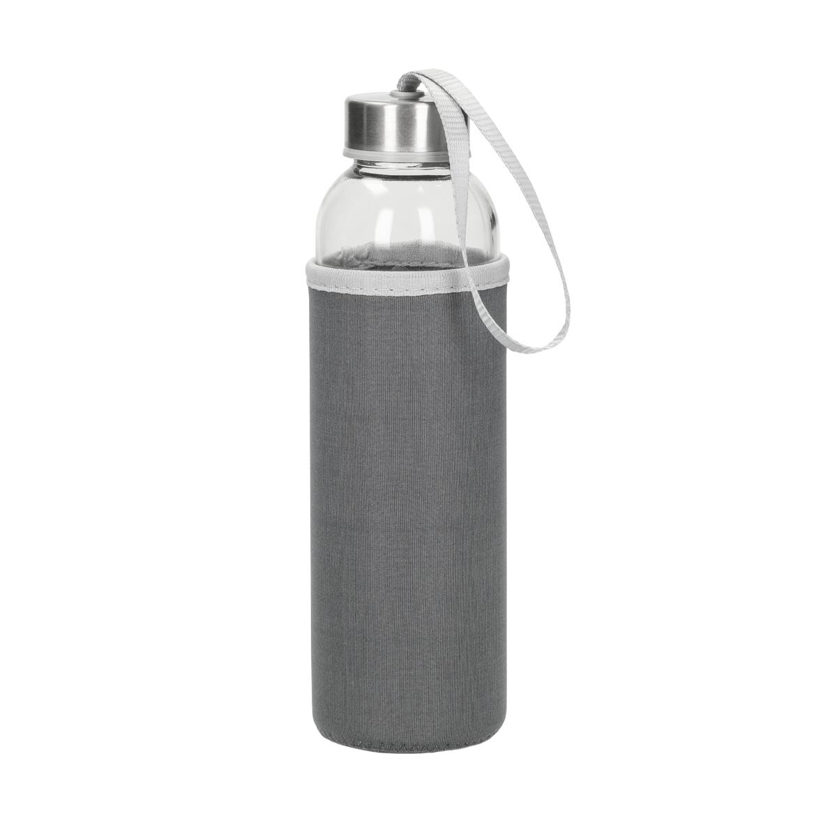Glazen fles met hoes "Verfrisser" 0,50 l - Voort