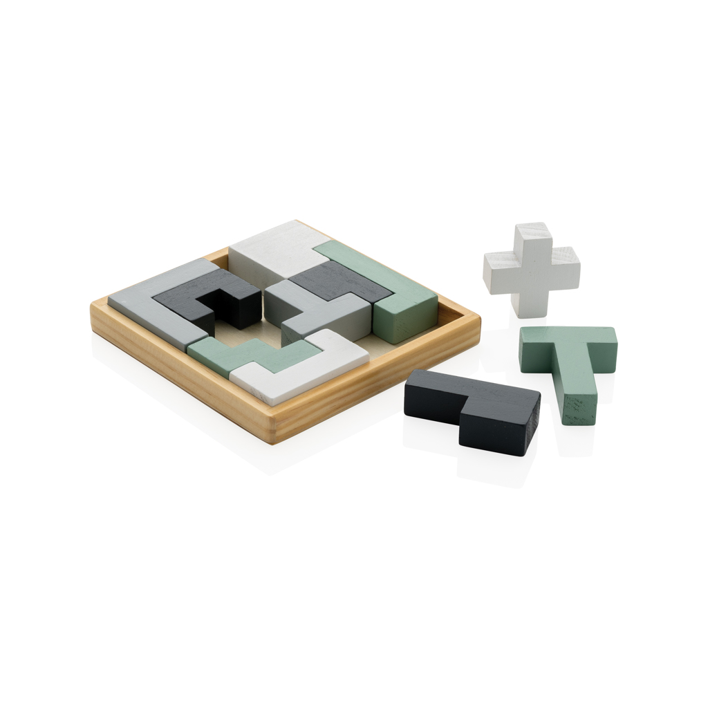 Houten Breinbreker Puzzel - Stekene