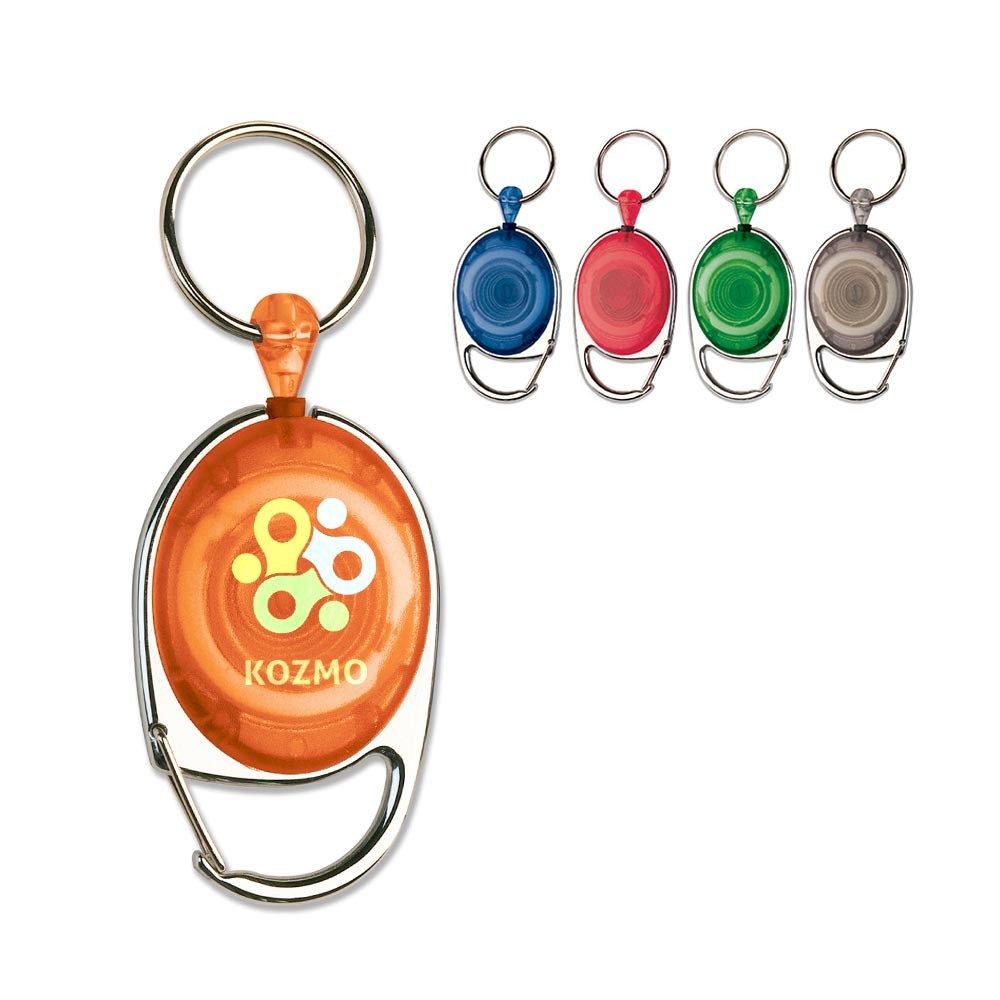 Uitrekbare Koord Kaartenhouder - Schelle bedrukken met logo