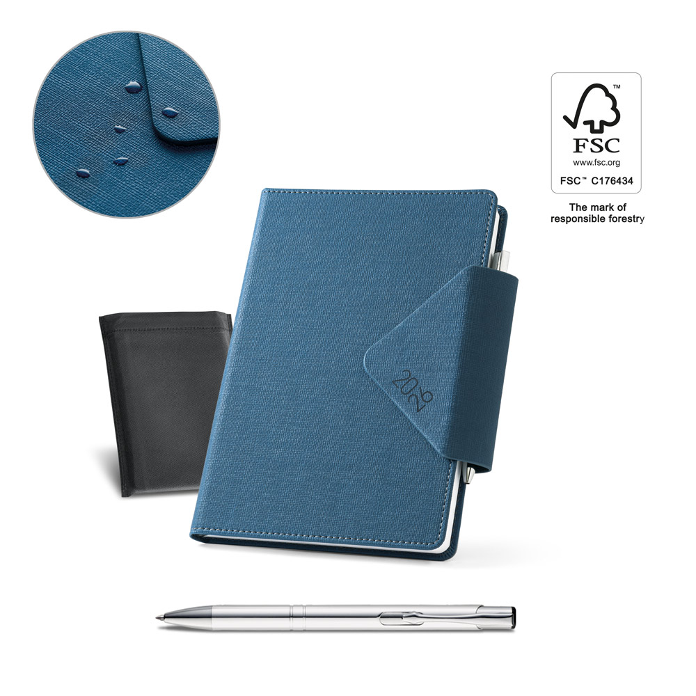 Magnetische PU-Dagplanner - Kortenberg