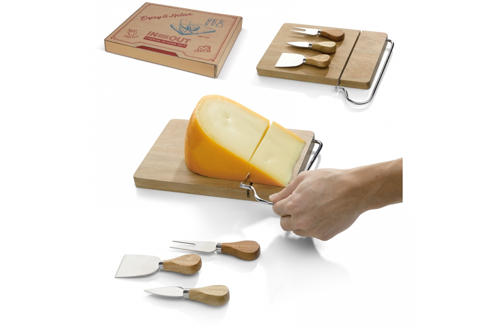 Kaasplank Set - Bornem