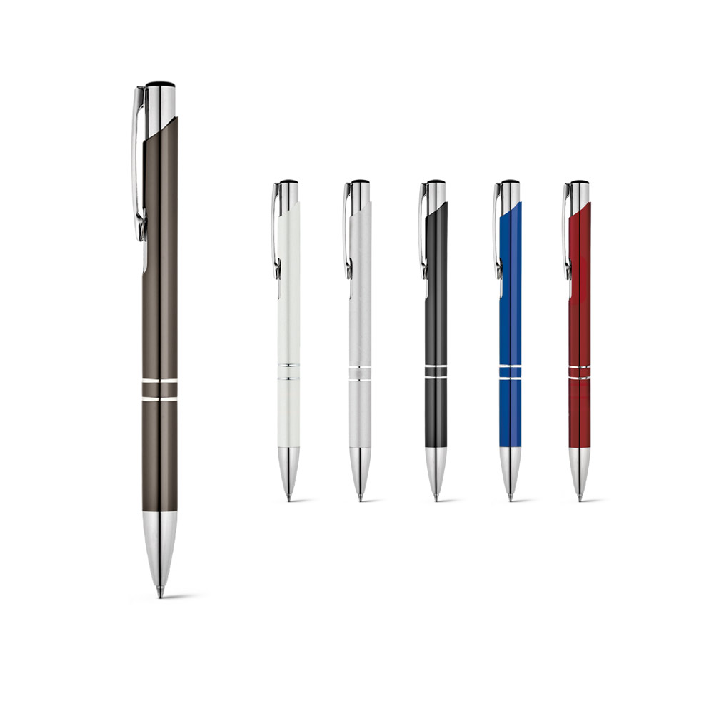Aluminium Balpen met Clip - Schelle
