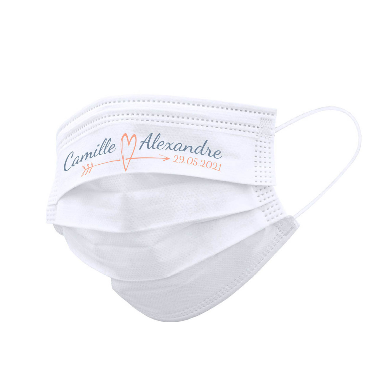 Hygiënisch Drielaags Mondmasker - Evergem