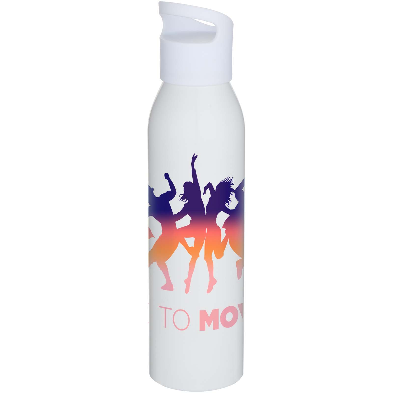Horizon 650 ml RCS gerecycleerde roestvrijstalen drinkfles - Lint