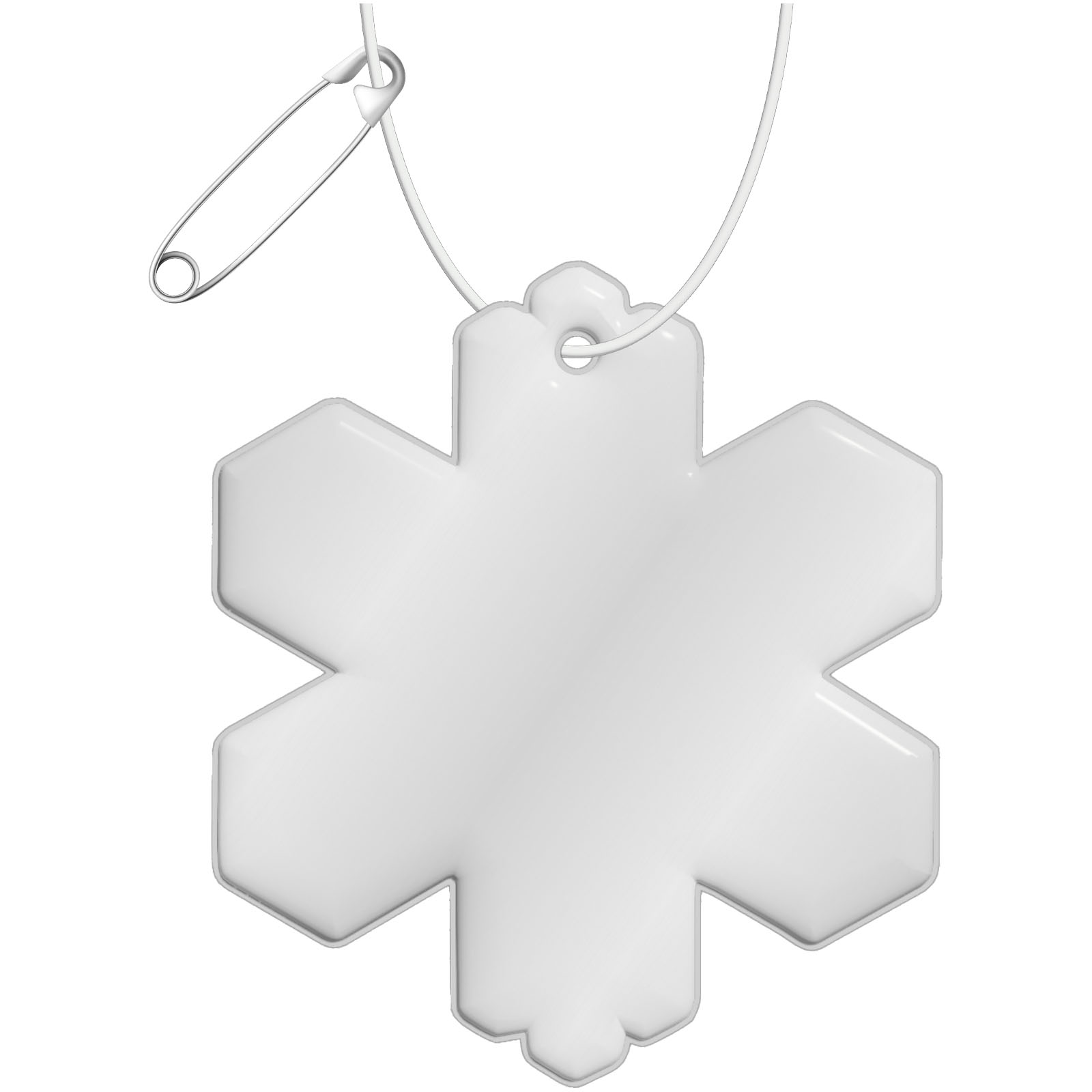 Reflectieve sneeuwvlok hangers - Avelgem